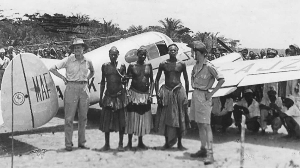 MAF penerbangan survei ke pedalaman Afrika tahun 1948