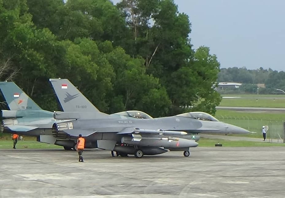 F-16 Skadron Udara 3 di Lanud Dhomber