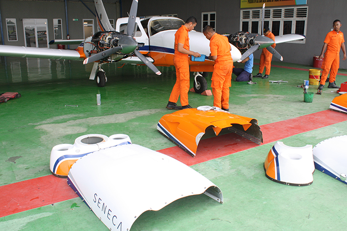 smk penerbangan praktik di stpi