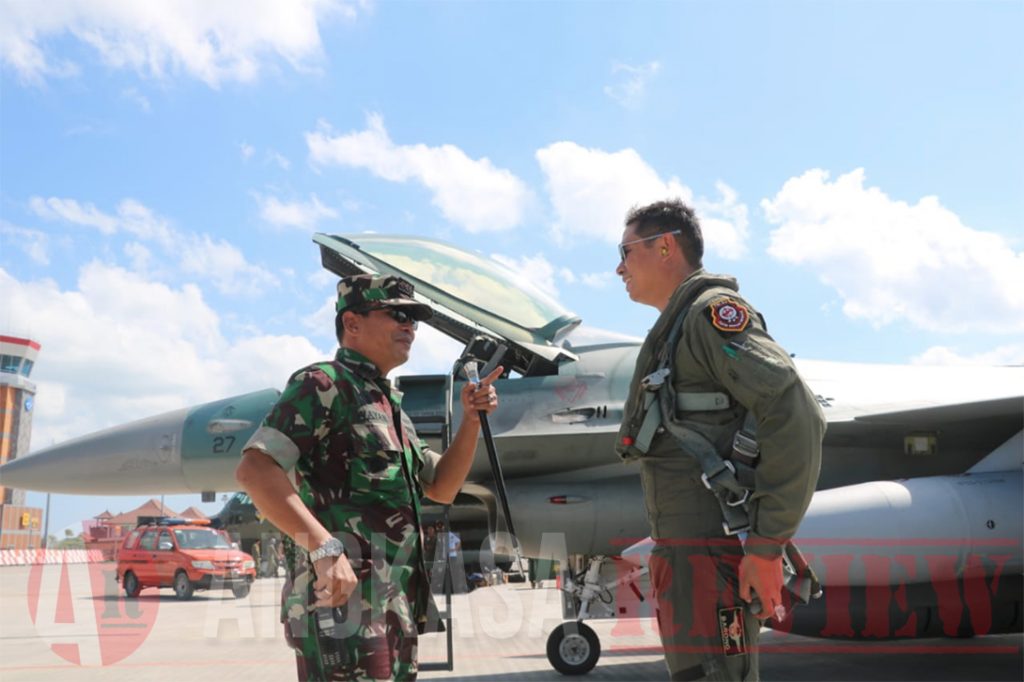 Danlanud RAI sambut penerbang F-16 - Angkasa Review