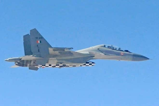 Su-30MKI with BrahMos-A