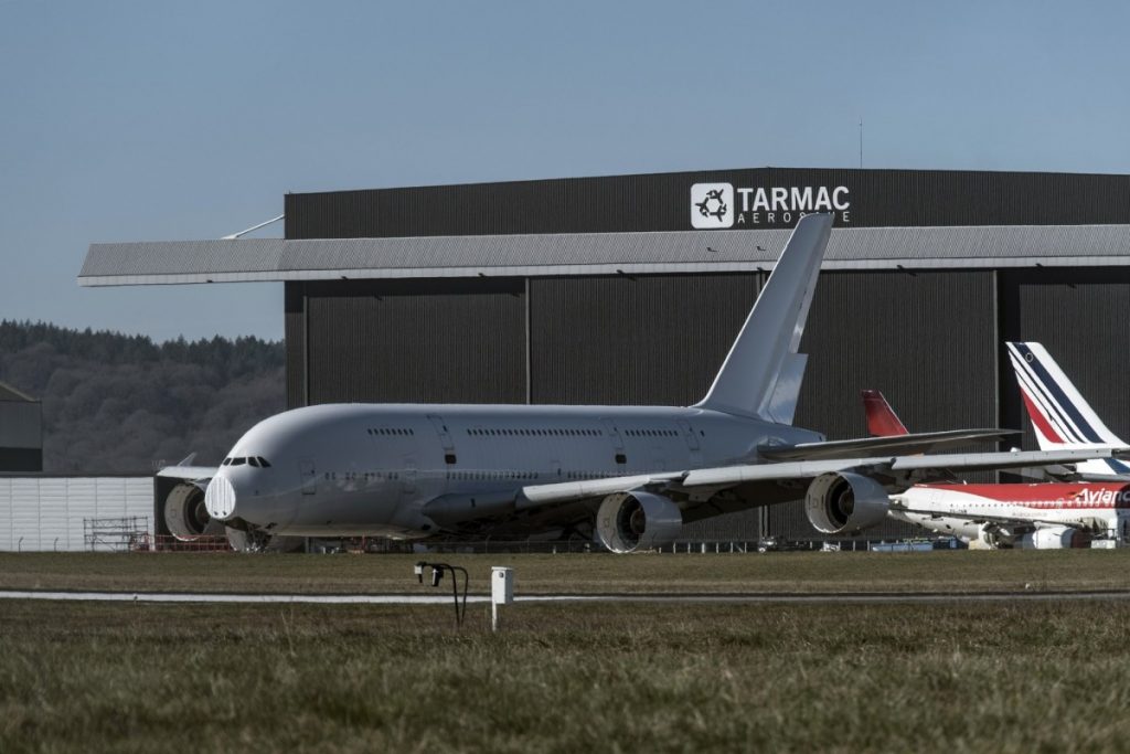 A380 at Tarmac