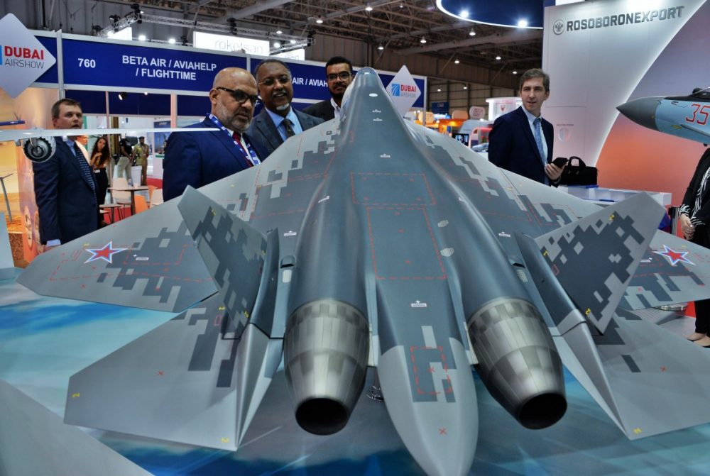 Su-57 scale model