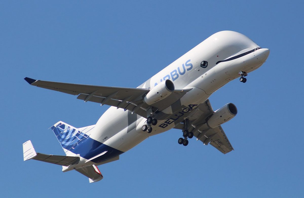 First Flight of BelugaXL