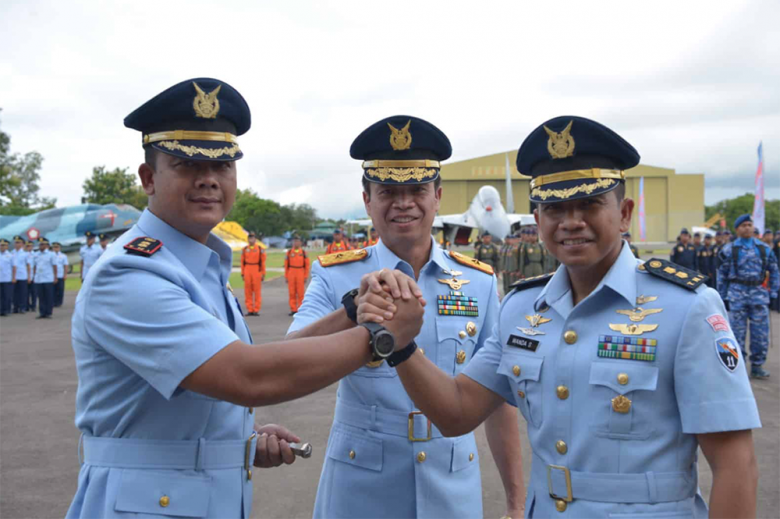 Sertijab Komandan Skadron Udara 11