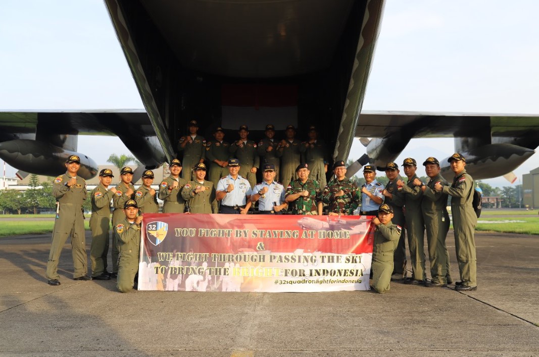 Timn penjemput Alkes Covid dari China