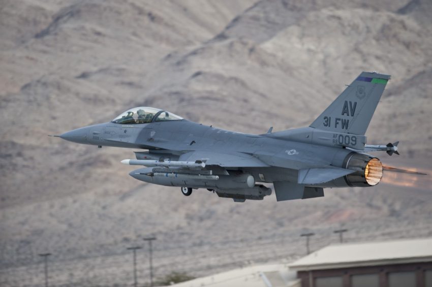 F-16 USAF at Aviano Air Base