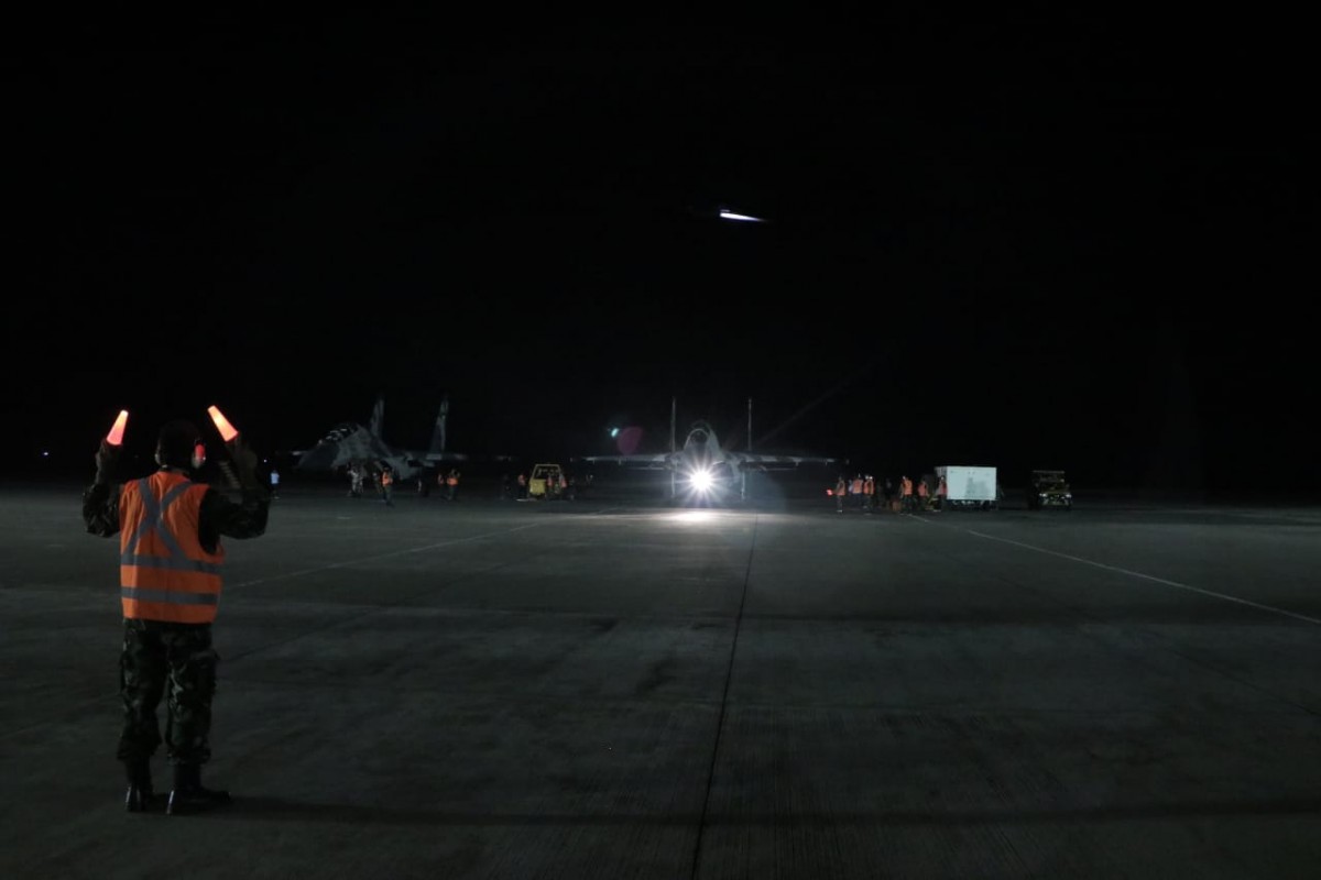 Latihan Tempur Malam Hari