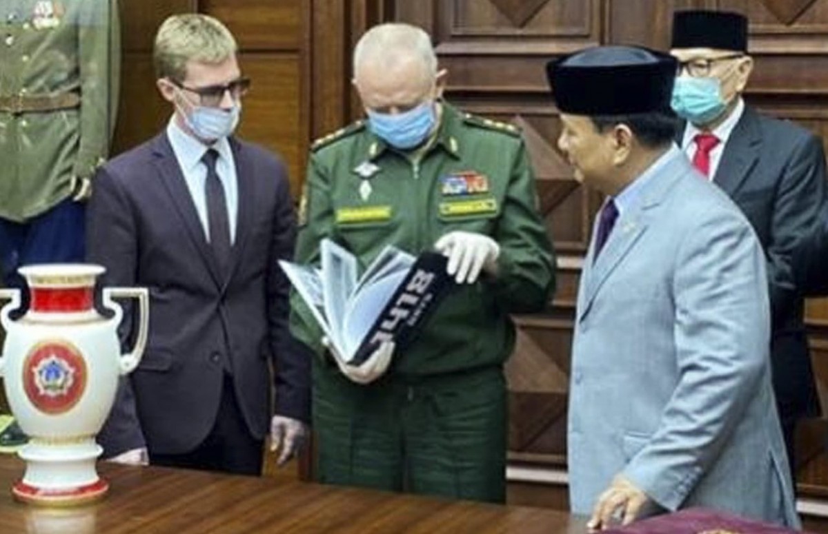 Prabowo kunjungi Rusia
