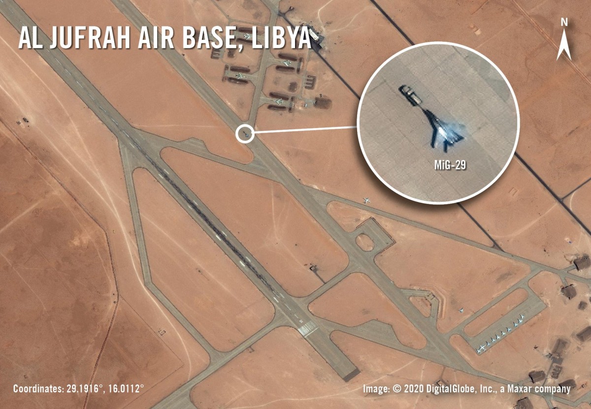 MiG-29 di Libia