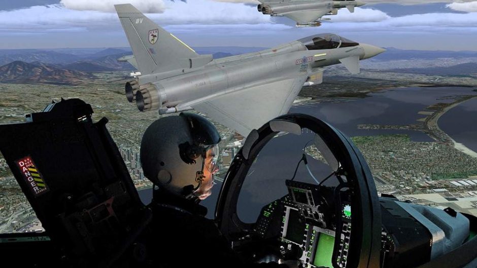 Simulator Typhoon Qatar