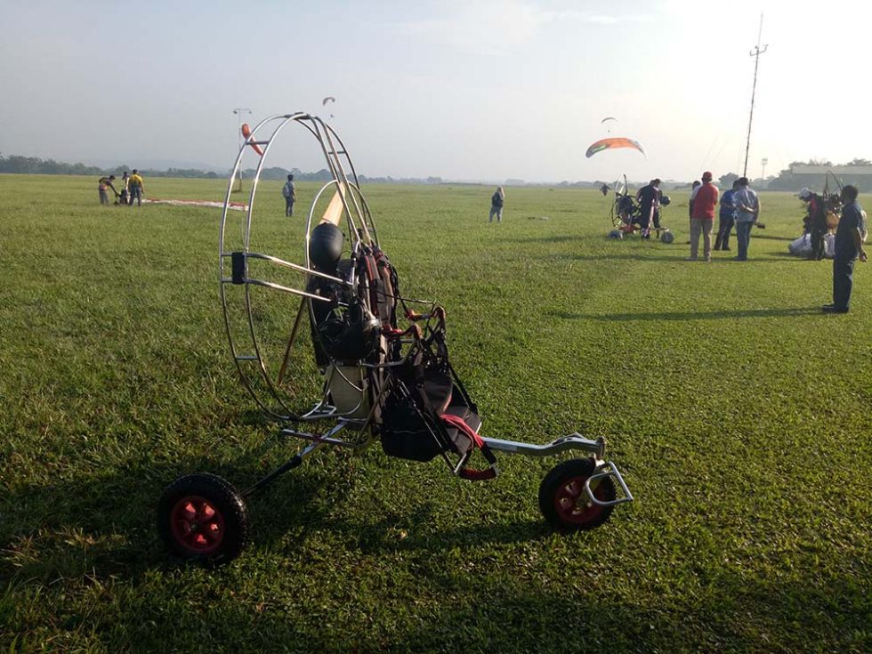 Pemecahan rekor MURI paramotor