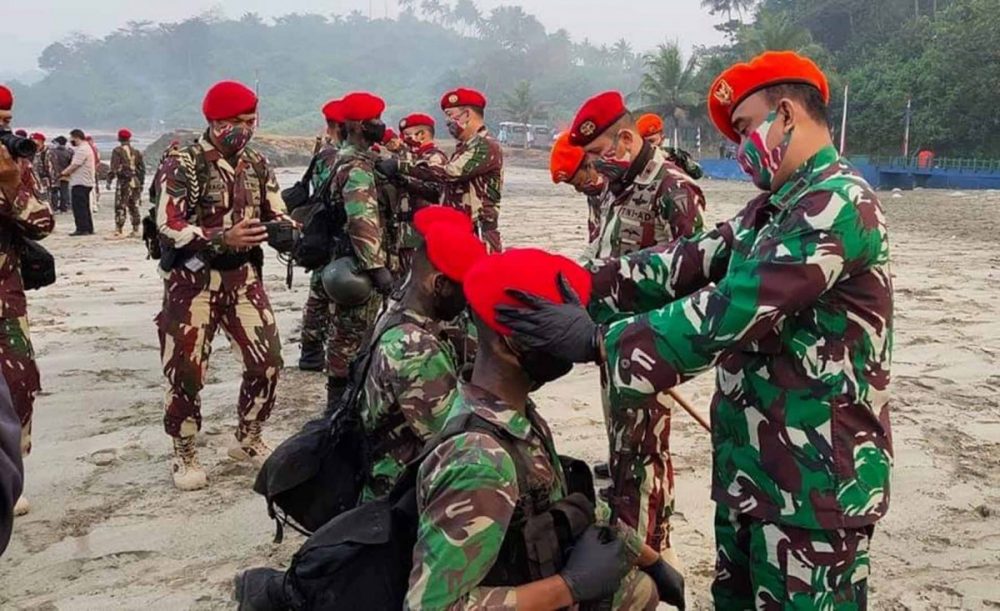 Korpaskhas lulus pendidikan komando Kopassus