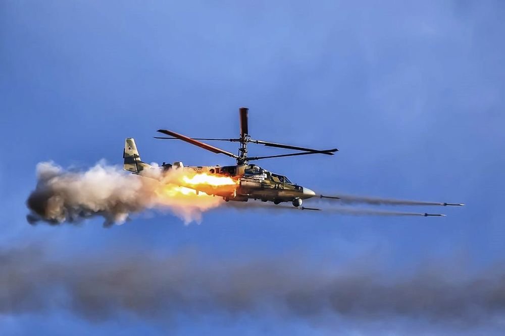 Uji penembakan Ka-52K