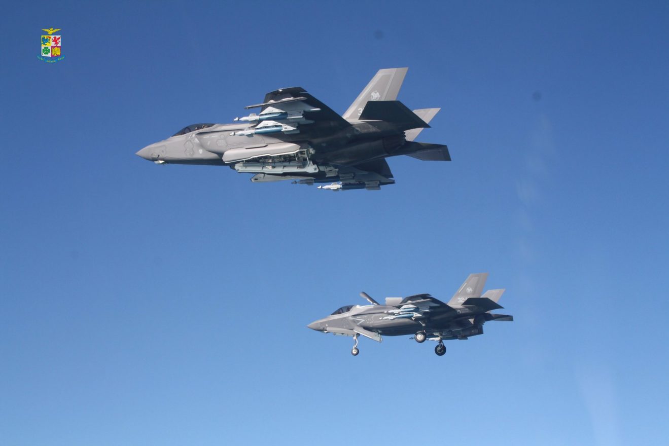 F-35A and F-35B of Italian Air Force