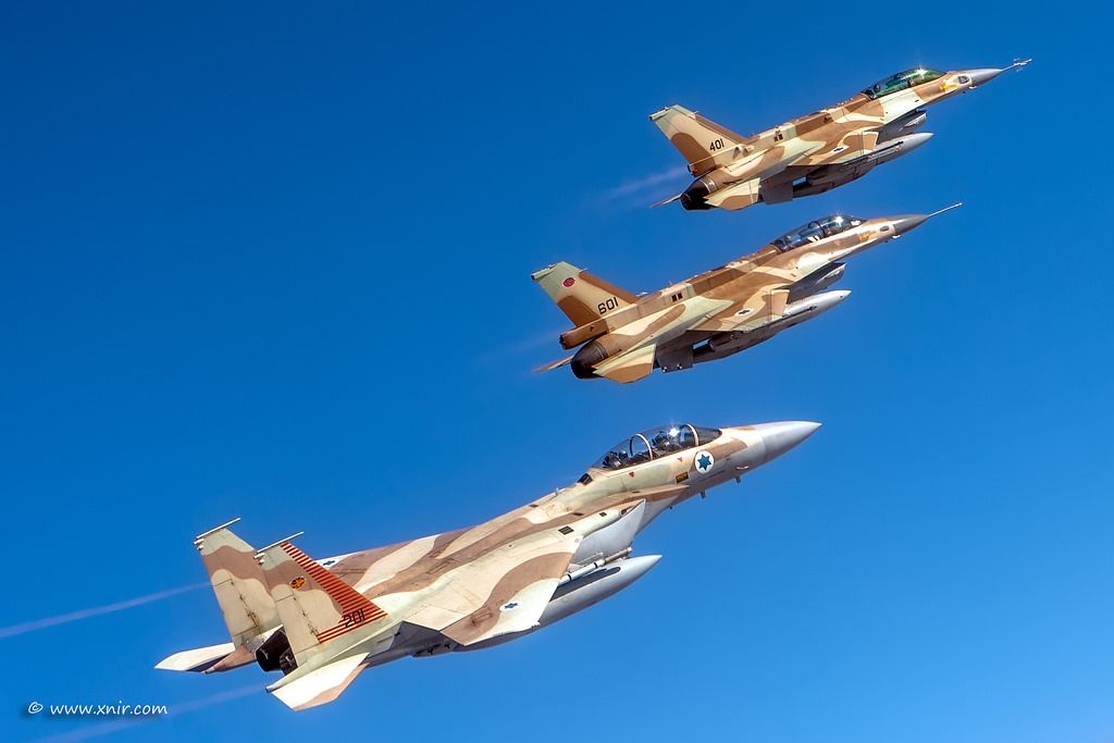 F-15 dan F-16 Israel