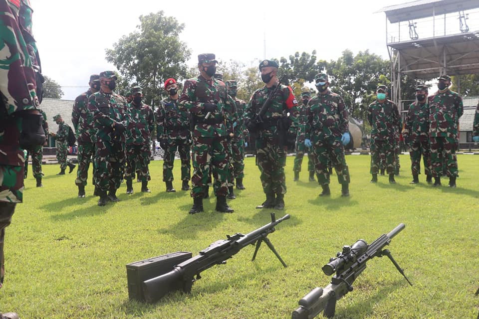 Panglima TNI kunjungi Yonif Raider 501 Bajra Yudha