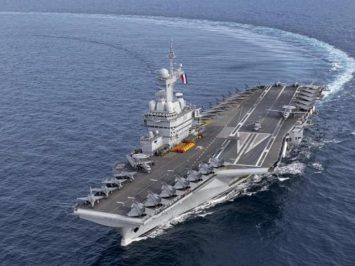 Charled de Gaulle aircraft carrier