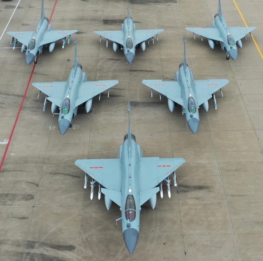 J-10C with PL-15 missiles