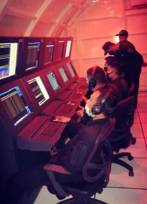 Latihan Deteksi Sonar Kapal Selam Koarmada II_