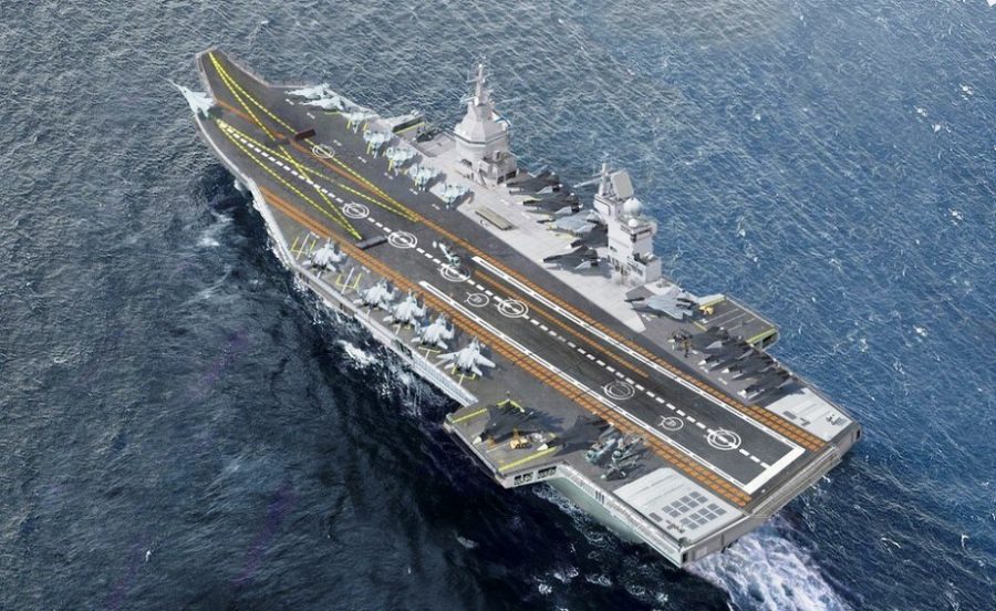 Shtorm aircraft carrier