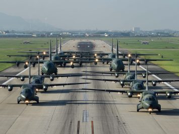 Cn235 dan C-130 Rokaf