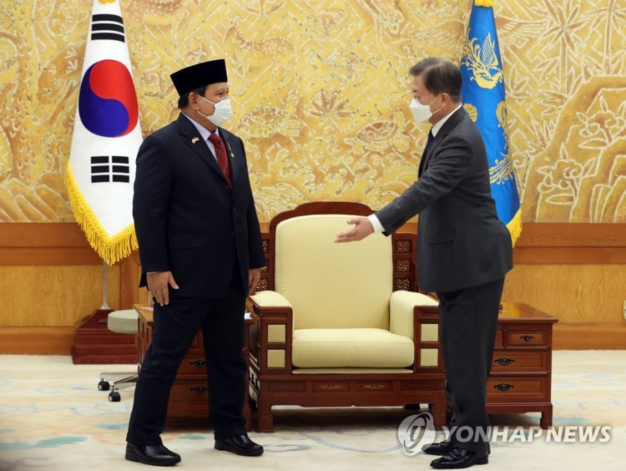 Prabowo dan Presiden Korea