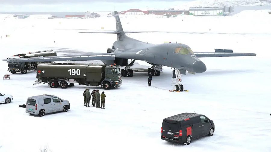 USAF B-1B in Norway