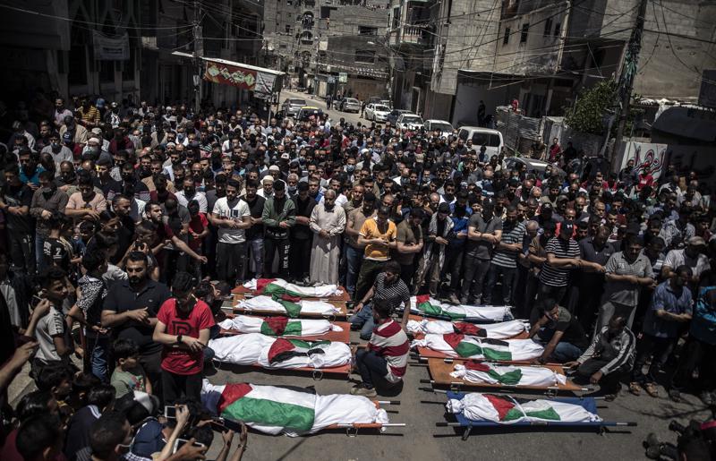 Korban tewas Palestina akibat serangan udara Israel