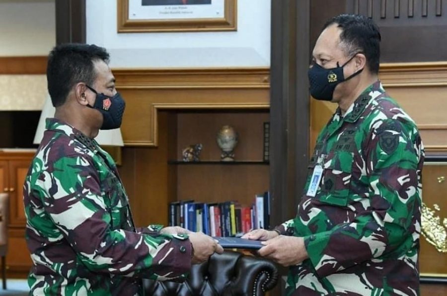 Danjen Akademi TNI dan Kasau