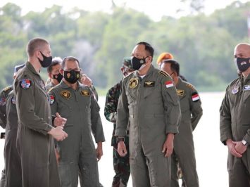 KSAU Fadjar Prasetyo meninjau Cope West 2021
