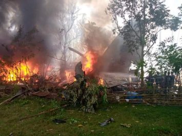 C-130H AU Filipina jatuh