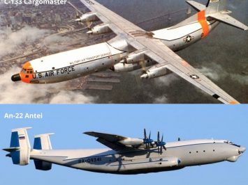C-133 Cargomaster vs An-22 Antei_Airspace Review
