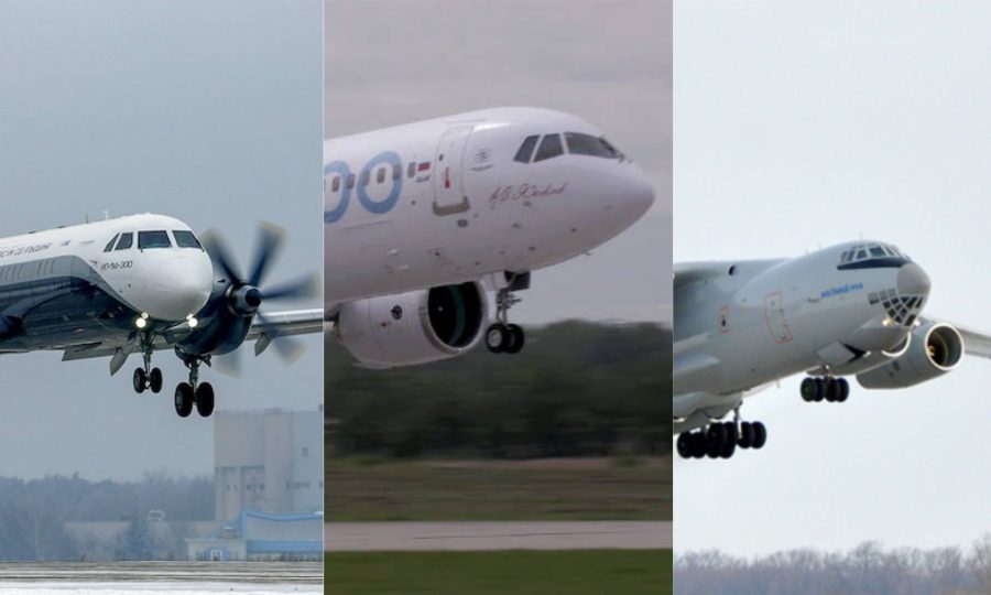 Pesawat angkut sipil-militer MAKS-2021_airspace review