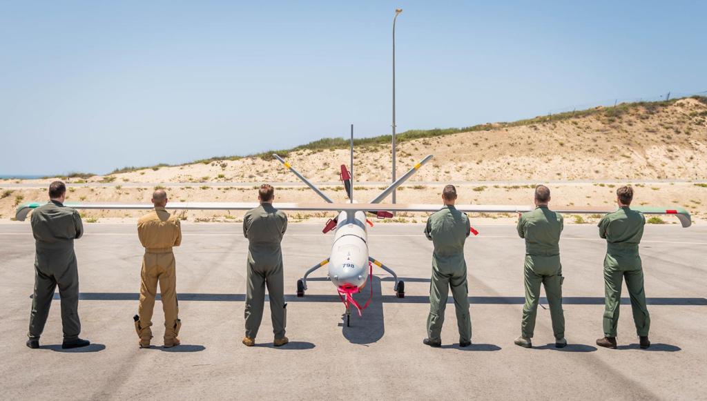 Peserta Latihan Drone Internasional menggunakan Hermes-450 di Israel