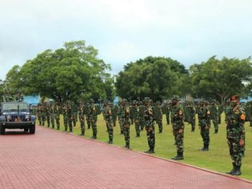 Karbol AAU diberangkatkan ke Bandung untuk Latihan Para Dasar