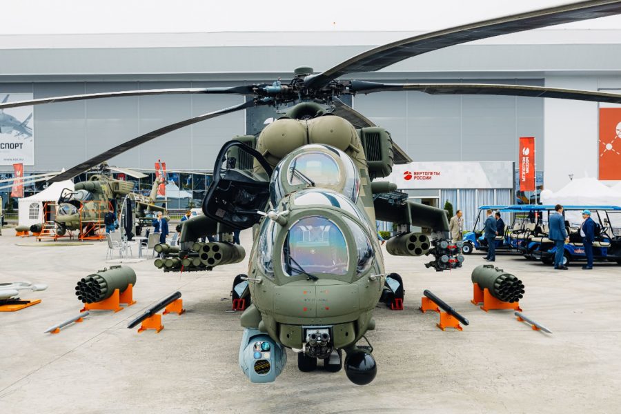 Mi-35 at ARMY-2021