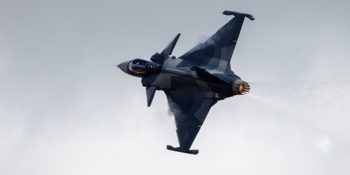 Gripen E in Helsinki
