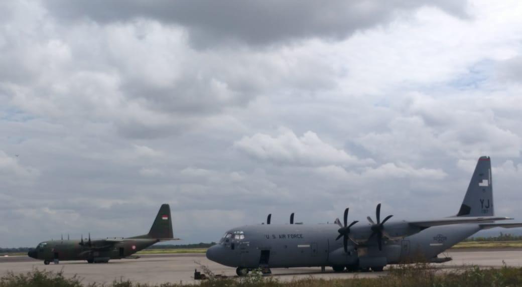Hercules TNI AU dan Super Hercules USAF