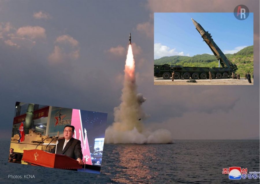 Uji peluncuran rudal balistik Korea Utara