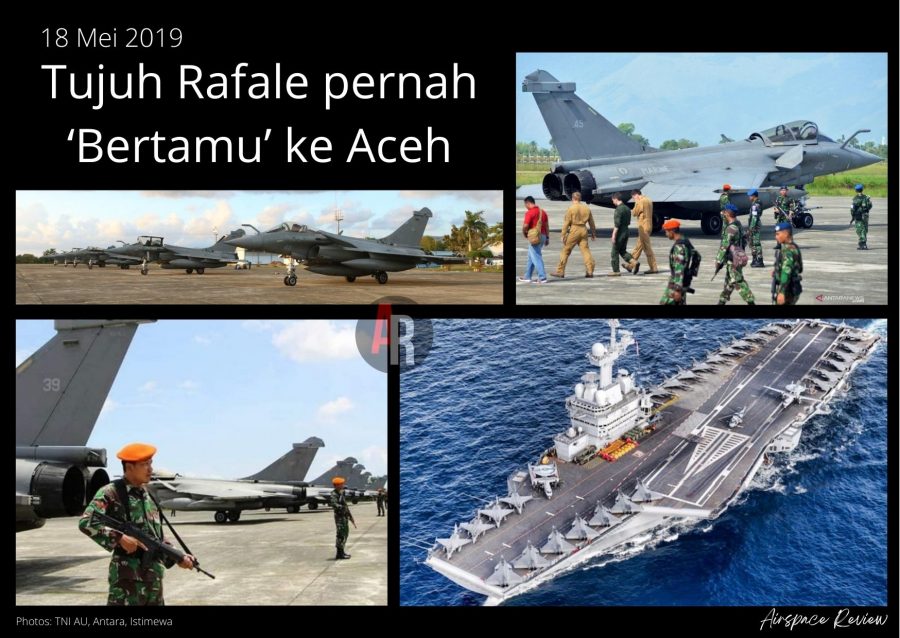 Tujuh Rafale pernah ‘Bertamu’ ke Aceh