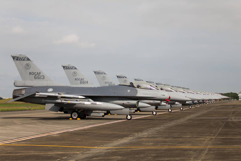 Armada F-16V ROCAF hasil modernisasi