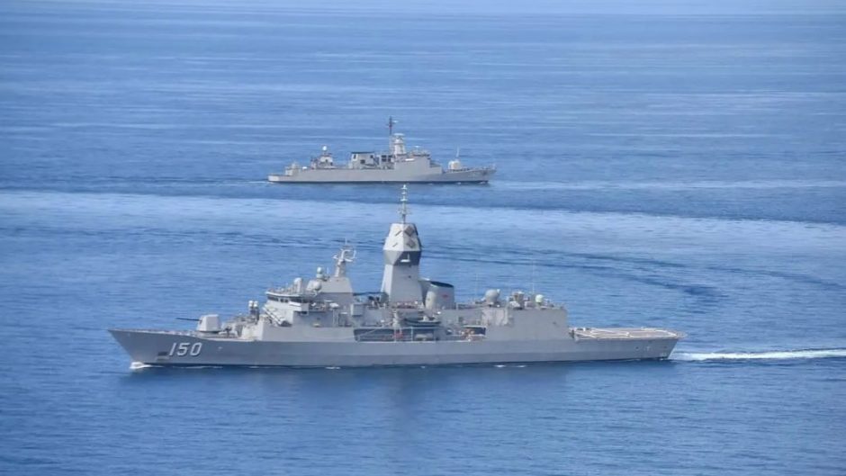 RAN HMAS Anzac F-150