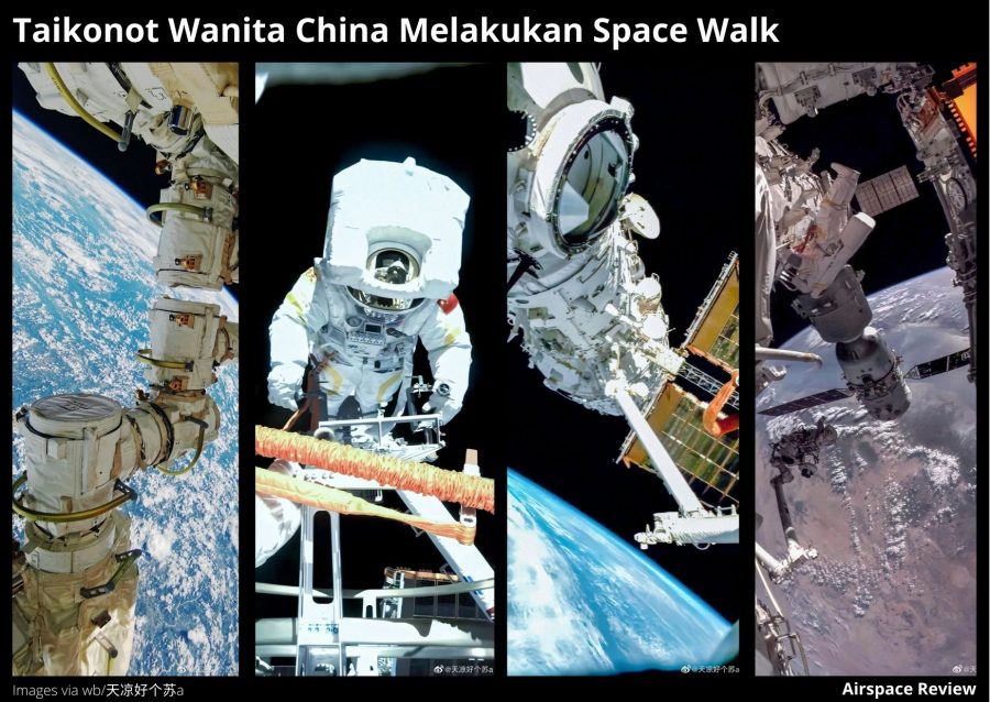 Taikonot wanita pertama melakukan space walk