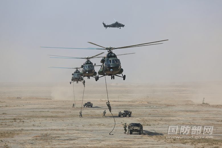 CHINA AND RUSSIA JOINT MILITARY EXERCISE