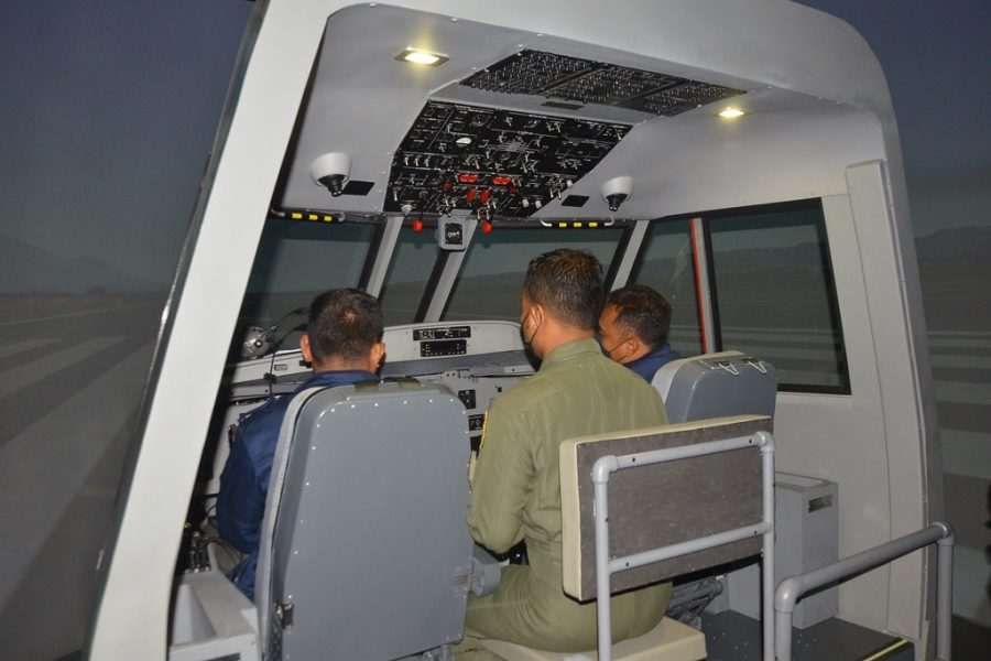 SIMULATOR FTD PESAWAT NC212i