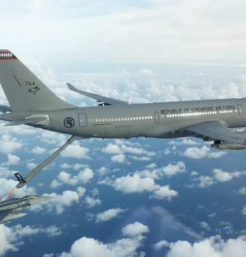 A330 MRTT A3R with F-16D RSAF