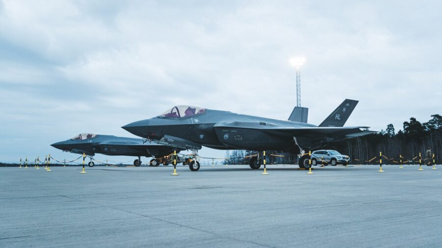 F-35 tiba di Estonia