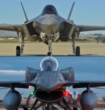 F-35A dan F-16V