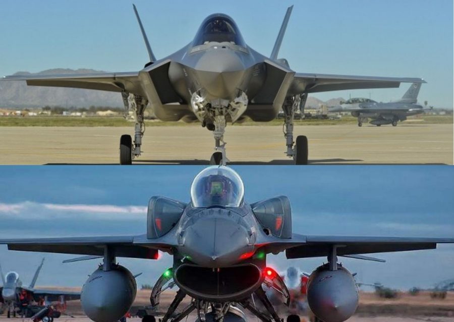 F-35A dan F-16V